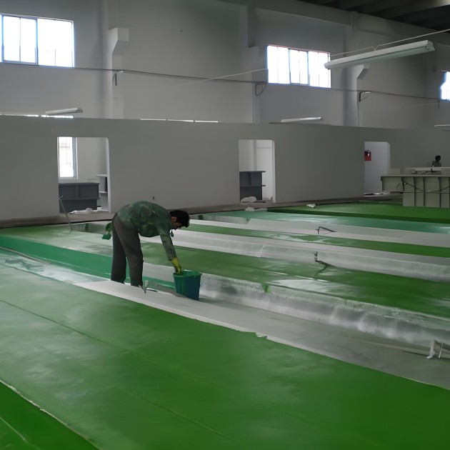 珠海防腐蚀地坪,环氧玻纤地坪，玻纤工业地坪，环氧玻纤布地坪,乙烯基玻纤布地坪产品图1